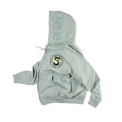 5age patch zip hoodie